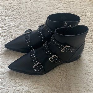 Nine West studded ankle boots